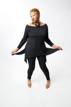 Load image into Gallery viewer, CURVY BLACK SMURFETTE LOUNGE SET
