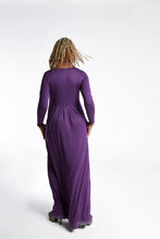 Load image into Gallery viewer, PURPLE PLEATED MAXI
