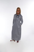 Load image into Gallery viewer, GRAY GOT U COVERED HOODIE DRESS

