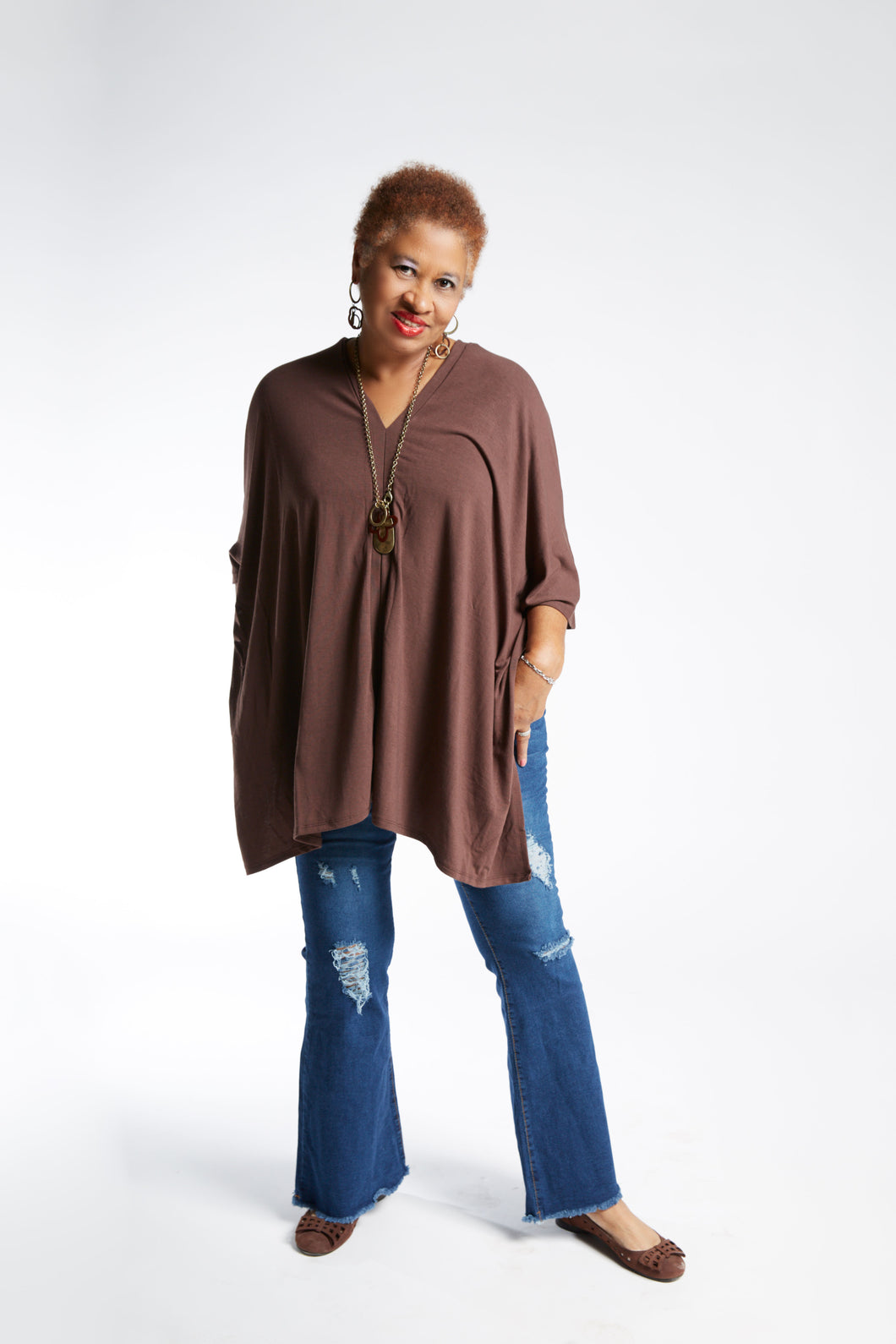 CURVY AMERICANO NOT YO PONCHO