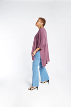 Load image into Gallery viewer, CURVY EGGPLANT NOT YO PONCHO
