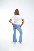 Load image into Gallery viewer, LIGHT BLUE GIVIN&#39; VIBES JEAN
