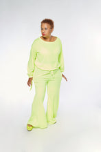 Load image into Gallery viewer, CURVY FLUORESCENT WRIST TIE LOUNGE SET
