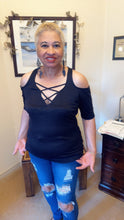 Load image into Gallery viewer, CURVY SHOW SOME SHOULDER TOP
