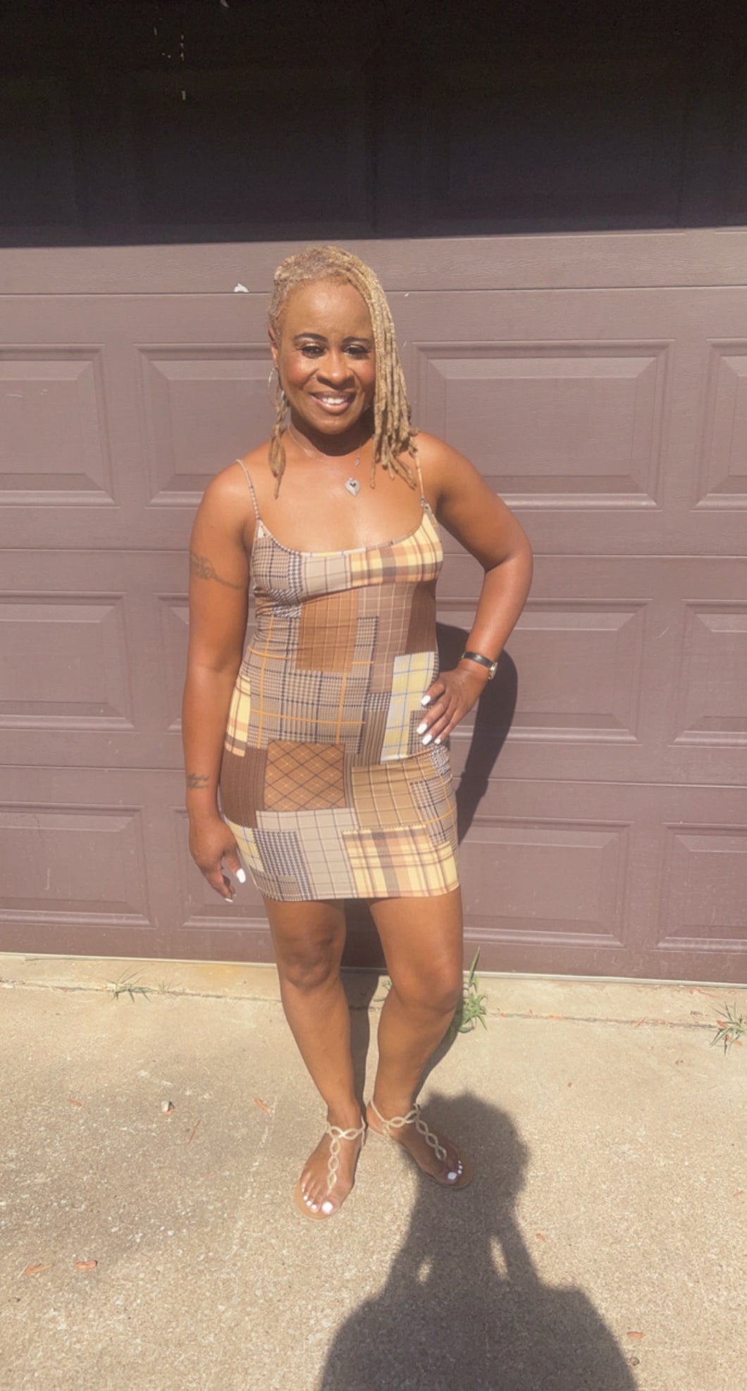 CHECK MATE DRESS