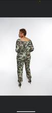 Load image into Gallery viewer, CURVY KINDA CAMO JUMPSUIT

