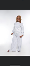 Load image into Gallery viewer, CURVY GRAY WRIST TIE LOUNGE SET
