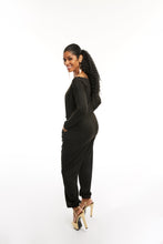 Load image into Gallery viewer, BLACK ONE PIECE JUMPSUIT
