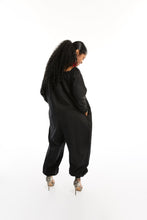 Load image into Gallery viewer, BLACK LOOSE FITTING JUMPSUIT
