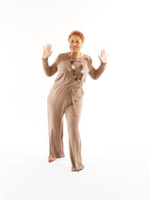 Load image into Gallery viewer, CURVY MOCHA CUTE &amp; COMFY JUMPSUIT
