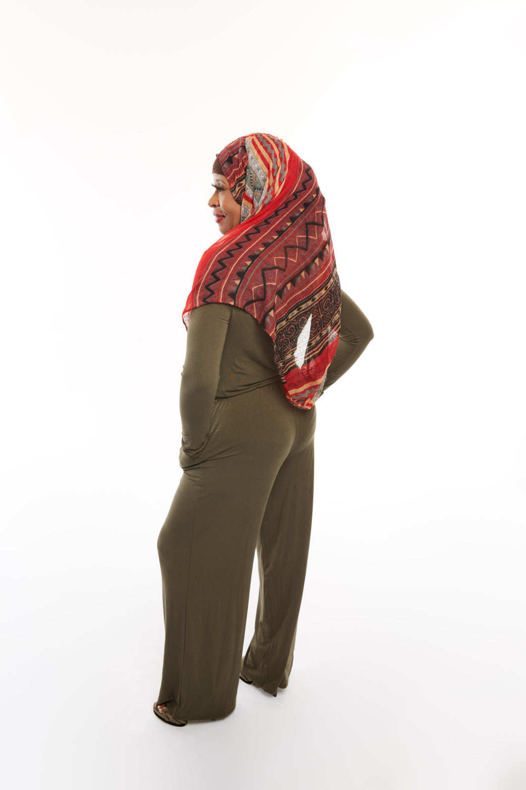 DARK OLIVE CUTE AND COMFY JUMPSUIT