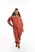 Load image into Gallery viewer, RUST LOOSE FITTING JUMPSUIT
