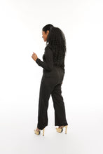 Load image into Gallery viewer, BLACK WIDE LEG JUMPSUIT
