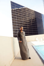 Load image into Gallery viewer, GRAY MAXI DRESS
